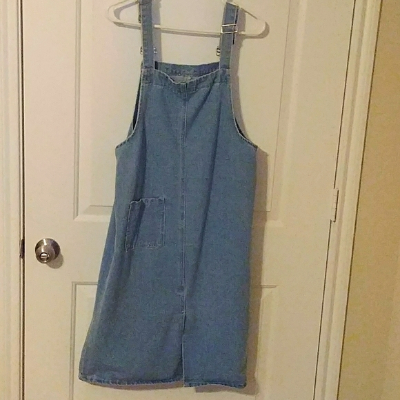 *SOLD-Overall Jean dress - Picture 4 of 5